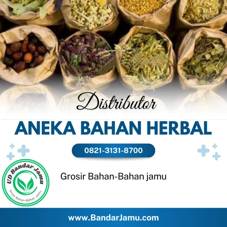 Distributor Bahan-Bahan Jamu - Termurah UD Bandar Jamu Bantul Jogja