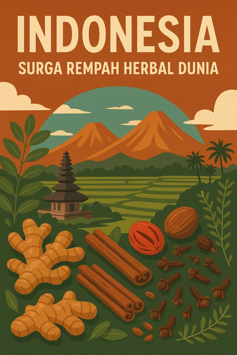 indonesia penghasil rempah herbal