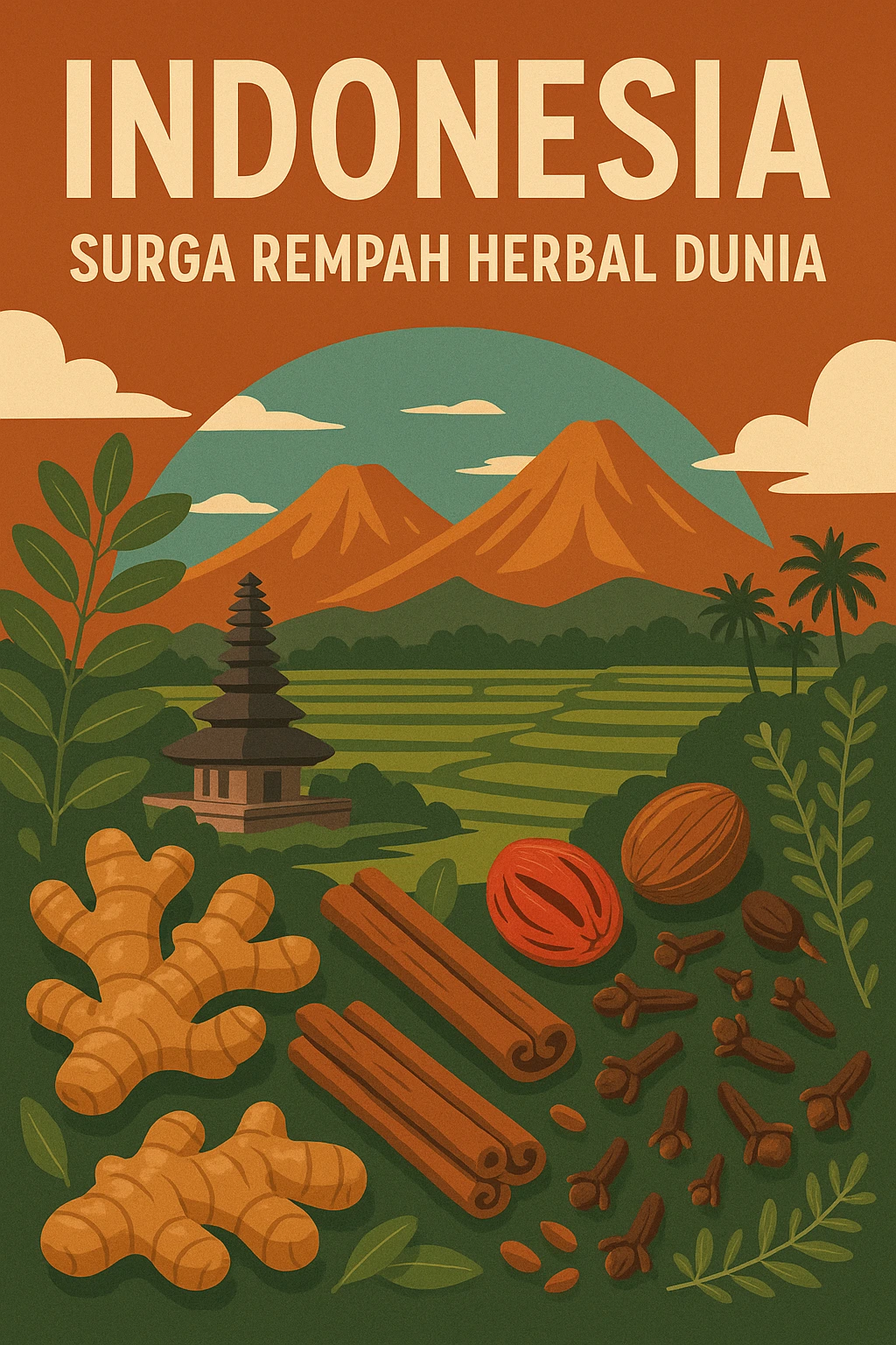 indonesia penghasil rempah herbal
