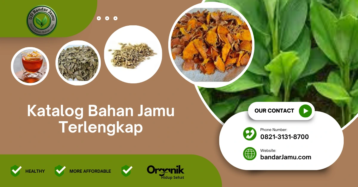 katalog bahan herbal